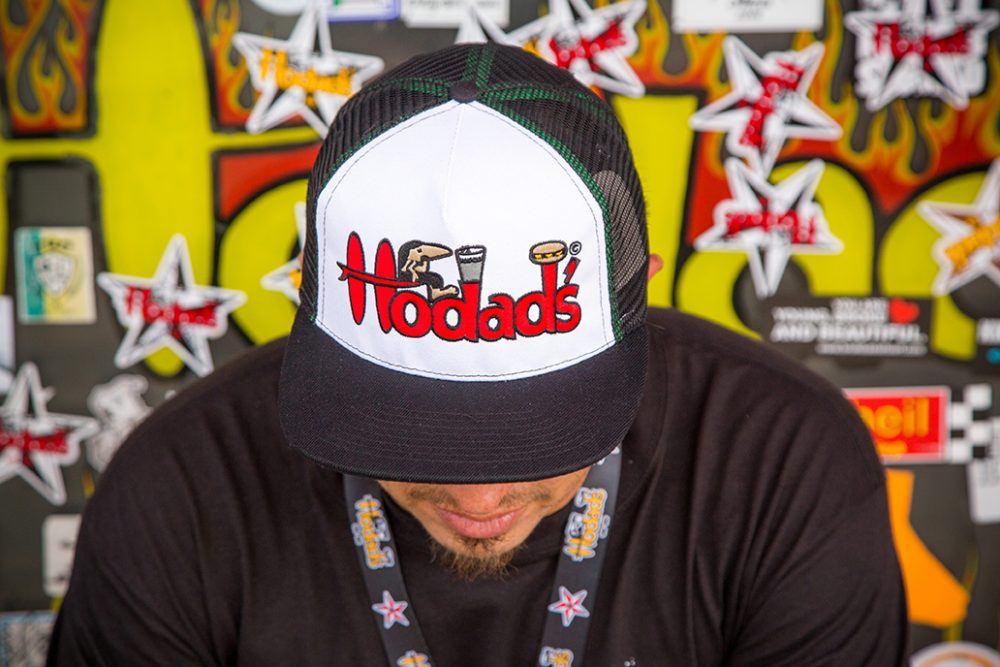 Hodad's Hats: SNAPBACK / EMBROIDERED RED