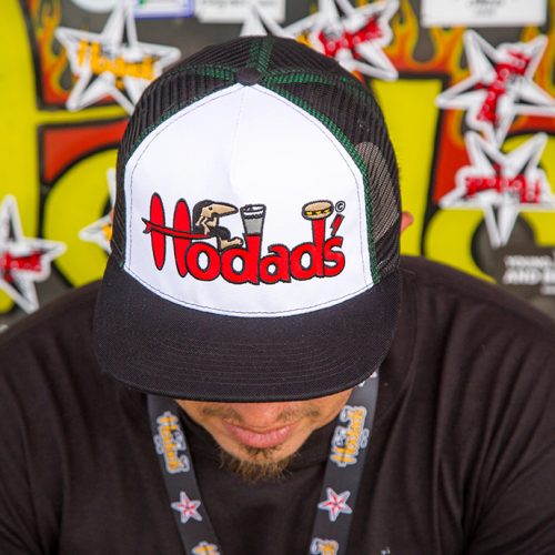 Hodad's Hats: SNAPBACK / EMBROIDERED RED