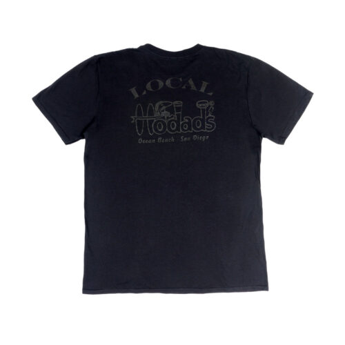 Black Tee with Hodad's outline Logo
