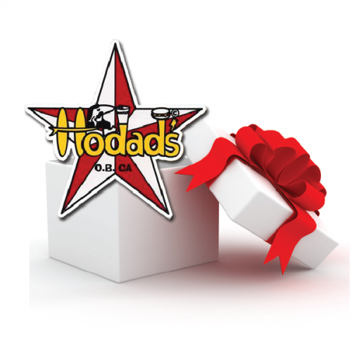 Hodads' Gift certificates