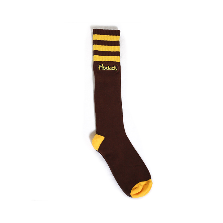 hodads-ocean-beach-brown-gold-socks