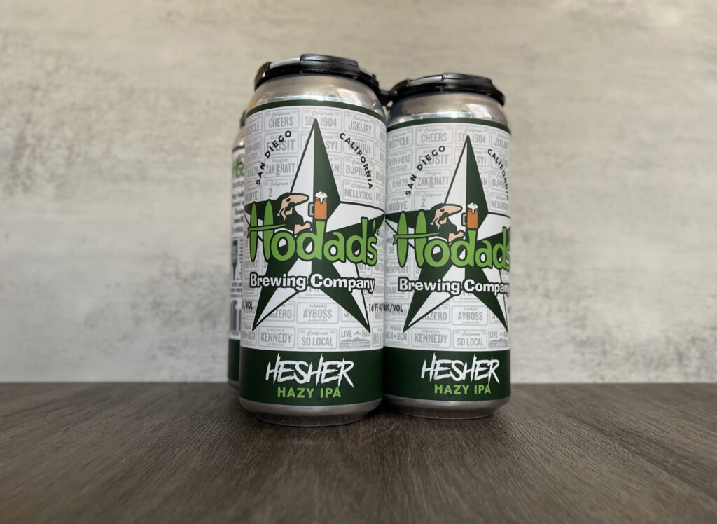 Hodads brewing 4-packs to go - Hesher